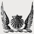 Fludyer family crest, coat of arms