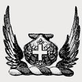 Mathews family crest, coat of arms