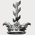 Whithers family crest, coat of arms
