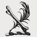 Bone family crest, coat of arms