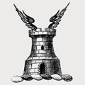 Darby family crest, coat of arms