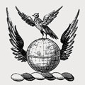 Denouac family crest, coat of arms