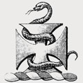 Fountbery family crest, coat of arms