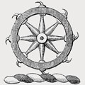 Bracken family crest, coat of arms