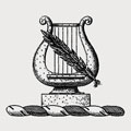 Gallini family crest, coat of arms