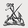 Aberdour family crest, coat of arms