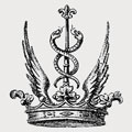 Segar-Parry family crest, coat of arms