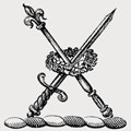 Hopper family crest, coat of arms