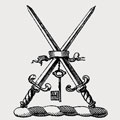 Dunne family crest, coat of arms