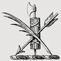 Truscott family crest, coat of arms