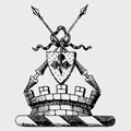Langmore family crest, coat of arms