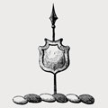 Sadler family crest, coat of arms