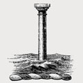 Blennerhasset family crest, coat of arms