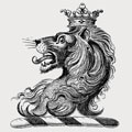 Bampfylde family crest, coat of arms