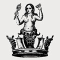 Wollstonecraft family crest, coat of arms
