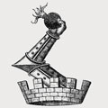 Spycer family crest, coat of arms