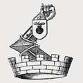 Morse family crest, coat of arms