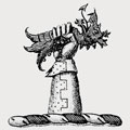 Gooch family crest, coat of arms