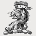 Lovis family crest, coat of arms