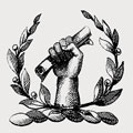 Dobie family crest, coat of arms