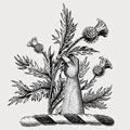 Boxstead family crest, coat of arms