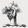 Hazlewood family crest, coat of arms