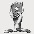 Denistoun family crest, coat of arms