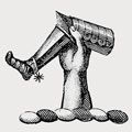 Bigbury family crest, coat of arms