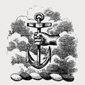 Avison family crest, coat of arms