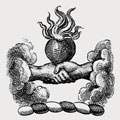 Fiennes family crest, coat of arms