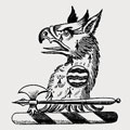 Henry-Batten-Pooll family crest, coat of arms