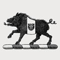 Glenester family crest, coat of arms