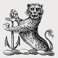 Neave family crest, coat of arms