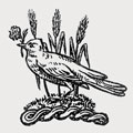 Larken family crest, coat of arms