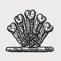 Dutton family crest, coat of arms