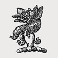 Cooper family crest, coat of arms