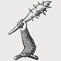 Hervey-Bathurst family crest, coat of arms