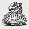 Marryatt family crest, coat of arms
