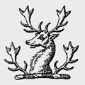 Hart family crest, coat of arms