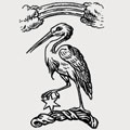 Thurston family crest, coat of arms
