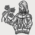 Barrington-White family crest, coat of arms