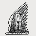 Brunner family crest, coat of arms