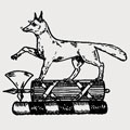 Brampton family crest, coat of arms
