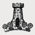 Cuddon family crest, coat of arms
