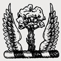Knatchbull-Hugessen family crest, coat of arms