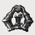 Hussey family crest, coat of arms