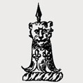 Yeatman family crest, coat of arms
