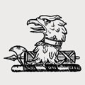 Addington family crest, coat of arms