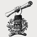 Rolls family crest, coat of arms