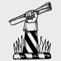 Strutt family crest, coat of arms